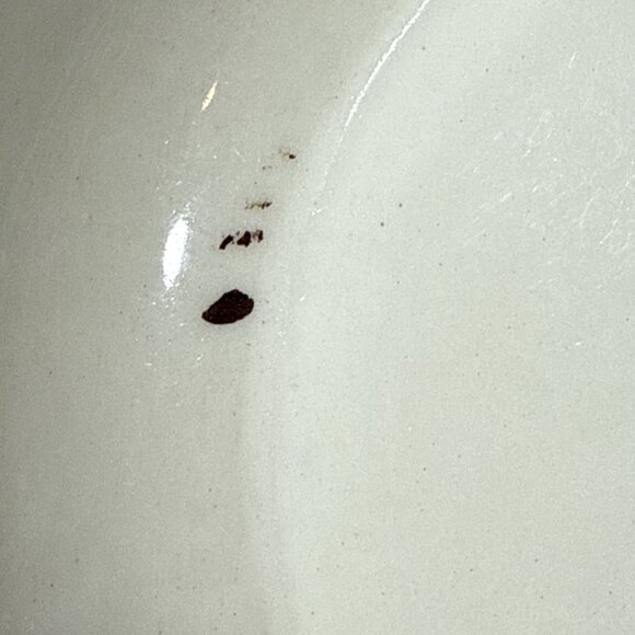 3 Vtg Vernonware Homespun Hand Painted Yellow Brown Plaid Fruit Serving Bowl 8" - Picture 11 of 12